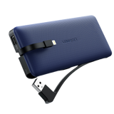 UGREEN 10000mAh External Phone Battery with Type USB Lightning Csble