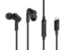 BELKIN RockStar Headphones With Lighting Connector BLACK